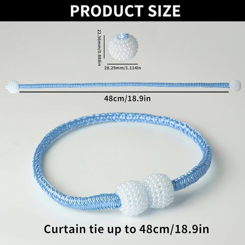 2 PCS Boho Curtain-Tiebacks ، الستائر الأنيقة Tiebacks و Curtain Holdbacks تصميمات ، وربط الستائر الرصيف للاكتتاب المكتب ديكور غرفة المعيشة غرفة نوم (فضي رمادي) in Saudi Arabia