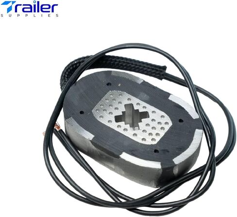 2 عبوة 12-1/4 "مجموعات استبدال مغناطيس الفرامل الكهربائية-يناسب 10،000 رطل (10K) مجموعات الفرامل محور المقطورة-77M-1210 in Saudi Arabia