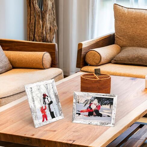 Pharege 5x7 إطار الصورة الأسود ، مجموعة من 18 MDF إطار الحبوب الخشبية للعرض 5 في 7 صور زفاف عائلية على الطاولة أو الجدار in Kuwait