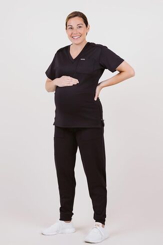 OG Maternity Scrub Pants – Versatile Pregnancy Scrubs with Belly Band in Saudi Arabia