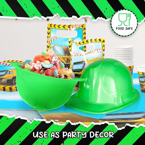 Windy City Novelties 12-Pack Construction Hats - Versatile Party Favors & Costume Accessories Kids Parties & Costume Props in Kuwait
