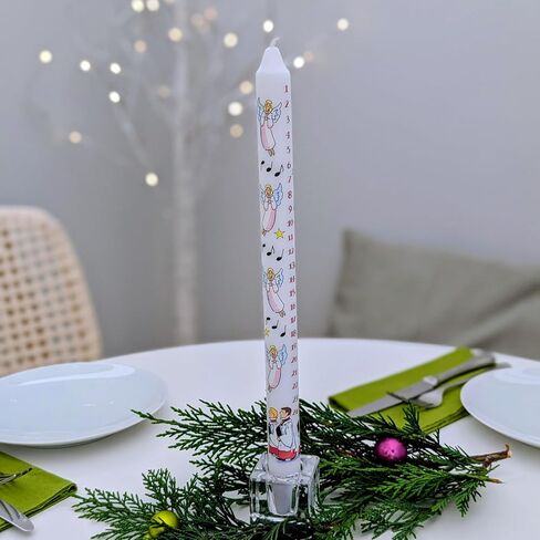 Alison Gardiner Advent Candle The Nativity 29.5 cm Dinner Candle in Saudi Arabia