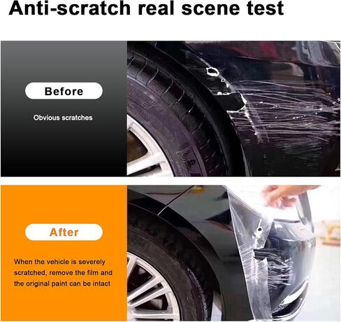 for 2024 Tesla model 3 Clear Car Pre-Cut Paint Protective Film TPU Self Adhesive Rainproof Waterproof HD Scratch Exterior Accessories (Headlight Film 2Pcs) in Saudi Arabia
