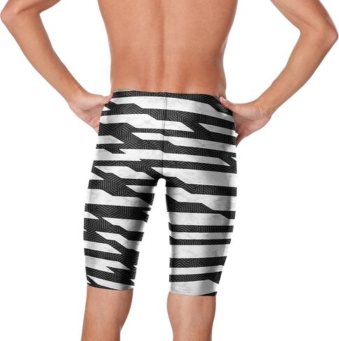 Speedo Men's Caged Out Jammer Endurance+ Swimsuit in Saudi Arabia