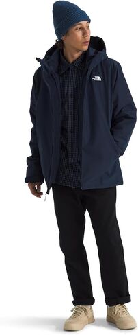 The North Face Mens Carto Mono Triclimate Hooded Jacket (Standard & Big Size) | Insulated Winter Coat, Wind & Water Resistant in Saudi Arabia