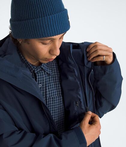 The North Face Mens Carto Mono Triclimate Hooded Jacket (Standard & Big Size) | Insulated Winter Coat, Wind & Water Resistant in Saudi Arabia