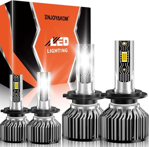 Compatible for Nissan Altima 2007-2018 Light Bulbs, High Beam Low Beam Fog Lights 6500K White Light Combo Kit, Plug-N-Play, 44000LM Powersports Bulbs,6-Pack in Saudi Arabia