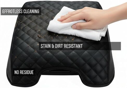 تغطية وحدة التحكم المركزية للفترة 2016-2023 Tesla Model 3 2020-2024 Model Y ، PU Leather Box Cushion Cushion Protectories in Kuwait