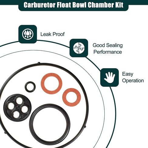 6 PCS CARBURETOR GASKET متوافق مع CART EZGO GAS GOLF STAR in Kuwait