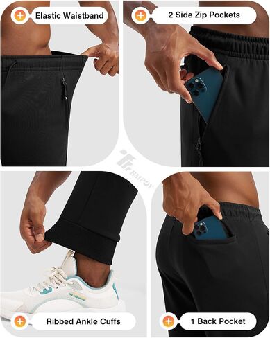 tbmpoy رجال هوديي التعرق 2 قطعة مجموعة من بلوفر sweatshirt kogger sweatpants الركض ملابس غير رسمية. in Saudi Arabia