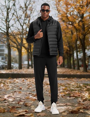 tbmpoy رجال هوديي التعرق 2 قطعة مجموعة من بلوفر sweatshirt kogger sweatpants الركض ملابس غير رسمية. in Saudi Arabia