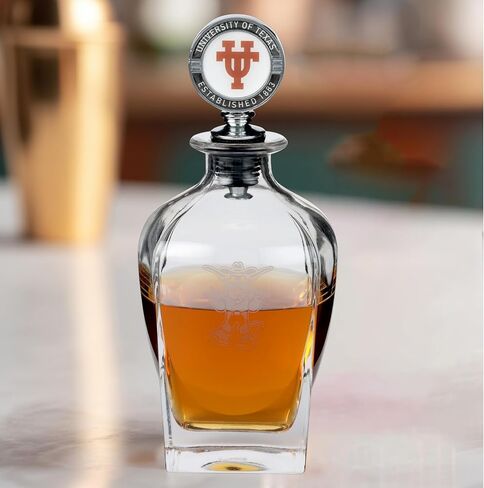 The Memory Company | Licensed NCAA Decanter with Mascot Stopper in Saudi Arabia