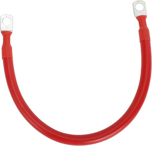1 كمبيوتر كابل عالمي لعاكس البطارية 5/16 "Lug 2ft Cable Cable 4 AWG Gauge Black Tinned Copper in Saudi Arabia
