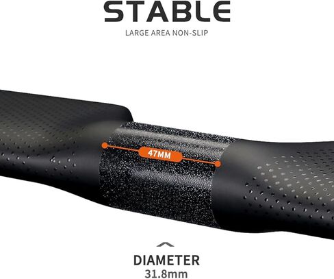 Carbon Bike Handlebar, Road Bicycle Handle, Aero Handlebar Drop Bar, Reach 79.4mm Drop 123.5mm, lightweight Aerodynamic road handlebar Integrator Ergonomic in Kuwait