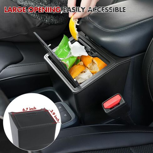 مربع تخزين Mabett Console لإكسسوارات Ford Maverick 2025 2024 2023 2022 2021 ， سعة كبيرة من المنظمات متعددة المسند المقعد الأمامي المهملات in Kuwait