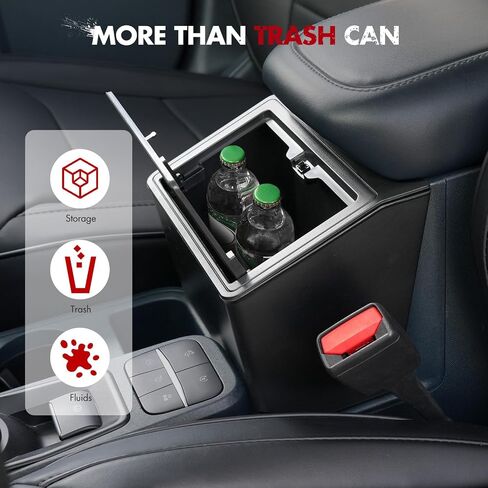 مربع تخزين Mabett Console لإكسسوارات Ford Maverick 2025 2024 2023 2022 2021 ， سعة كبيرة من المنظمات متعددة المسند المقعد الأمامي المهملات in Kuwait