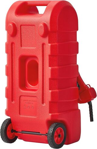 Caddy Vevor Fuel Caddy ، 16 جالون ، خزان وقود محمول مع مضخة نقل الوقود الكهربائية 12 فولت DC 2.5 GPM ، 4 أقدام من فوهة مستشعر التسليم وأتوقف السيارات ، محولات الخزانات ، مناسبة للديزل والبنزين ، الأحمر ، الأحمر in Saudi Arabia