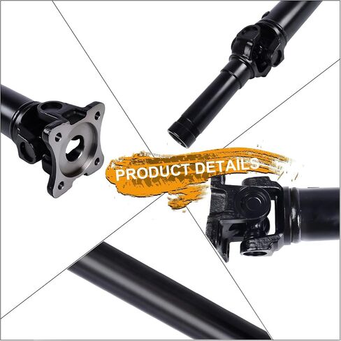 Rear Drive Shaft Assembly Fit for Jeep Grand Cherokee 2011-2019 V6 3.6L AWD [195 mm Rear Axle, 2 Speed On Demand Transfer Case] Replace 52123631AA 976-970 in Saudi Arabia