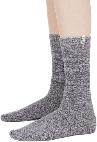 UGG Women's Rib Knit Slouchy Crew Sock in Saudi Arabia
