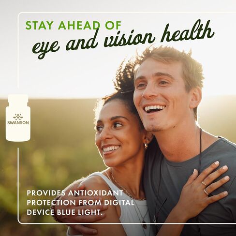 Swanson Lutein & Zeaxanthin Synergistic Eye Health Vision Retina Macula Supplement (Lutein 20 mg & OmniXan Zeaxanthin 2 mg) 60 Softgels Sgels in Saudi Arabia