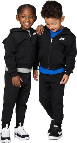 Nike Kids' Club Fleece Full-Zip Hoodie 2-Piece Set in Saudi Arabia