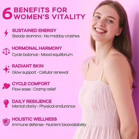Beef Organ Supplement for Women(Beef Liver, Heart, & 3 More) - 100% Grass Fed, Pasture Raised Cattle, Primal & Ancestral Female-Optimized Supplements for Hormone & Energy Support - 120 Capsules in Kuwait