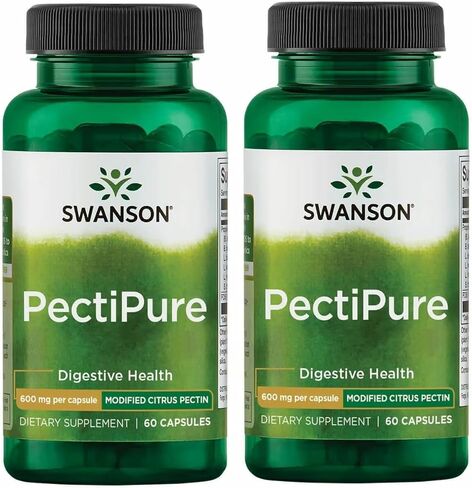 تعديل Pectipure Swanson Pectinports Pectin-صحة الجهاز الهضمي ومكملات صحية صحية خلوية على الأقل 82 ٪ من العافية غالاكتوريونيك غير الطبيعية (60 كبسولة ، 600 ملغ لكل منهما) in Saudi Arabia