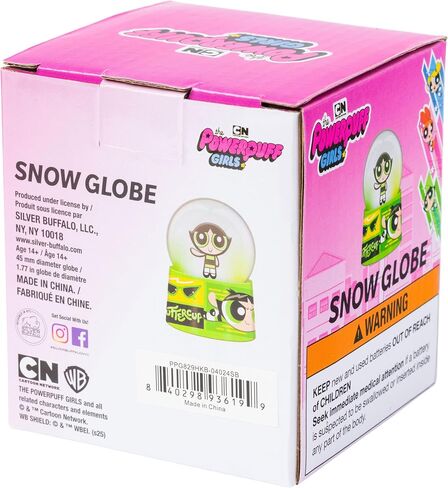 Silver Buffalo Disney Minnie Mouse Boxed 45mm Light Up Snow Globe in Saudi Arabia