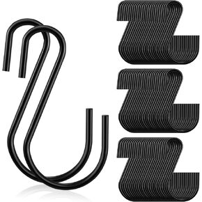 SRATTE 60 PCS S HAIBS للتعليق 1.8 بوصة من الفولاذ المقاوم للصدأ SATING S -DISTER SUBER SURTAIN SURTAIN SURTINGERS MINI S على شكل شماعات للنباتات أواني أكواب DIY المجوهرات (الذهب) in Saudi Arabia