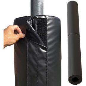 Dia 2.5 3 3.5 Inch Basketball Pole Padding Wrap Around, 6Ft High Basement Round Pole Padded Covers/Waterproof Cloumn Pads for Gym Playground, All Weather in Saudi Arabia