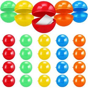 50 Pcs Fillable Plastic Raffle Balls 1.57 Inch Hollow Bingo Balls for Party Games Lottery Draws and Event Giveaways in Kuwait