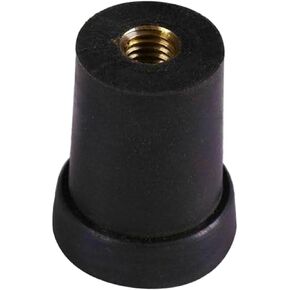 Upright Bass Endpin Rubber Head String Instrument End Cap Protection Easy to Install Internal Metal Threaded, 8mm in Kuwait