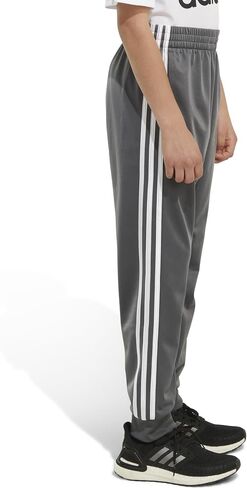 adidas boys Active Sports Athletic Tricot Jogger Track Pants, Iconic Black, 4T US in Kuwait