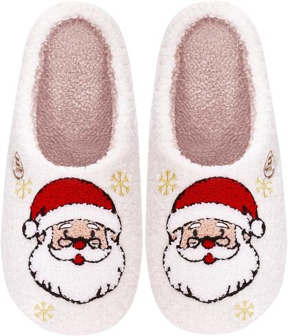 Halloween Pumpkin Slippers for Women, Cozy Plush Spooky Slippers, Ghostface Cartoon Slipper, Non-Slip Fluffy Halloween Christmas Gift, Women’s Size 6 in Saudi Arabia