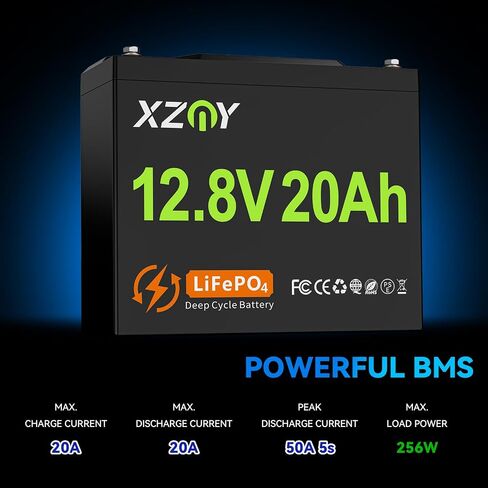 12V 20Ah Lithium Battery LiFePO4 in Kuwait