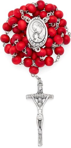 Rosary Beads catholic for Women and Men Blessed During Pope's Angelus, Five-Decade Rosary in Pope Francis Rose Petals - Perfect Catholic gifts in Saudi Arabia