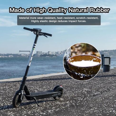 80/65-6 Off-road Vacuum Tire 255x80 10x3-6 Tire Fit for Nanrobot D4 D5 D6/ Joyor S10-S/Yume Y10 /VSETT 10+/ Kugoo M4 Pro/Zero 10X Electric Scooter, Thickened Anti-explosion Tyre in Kuwait