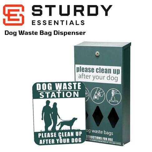 تشمل محطة نفايات الكلاب الفولاذية الكاملة مع موزع الأكياس ، وعاء القمامة ، وأجهزة مقاومة للطقس ، وأجهزة الفولاذ المقاوم للصدأ ، ونظام الأكياس السهل 300 أكياس أنبوب و 25 بطانة in Kuwait