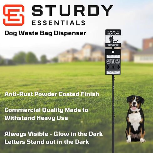 تشمل محطة نفايات الكلاب الفولاذية الكاملة مع موزع الأكياس ، وعاء القمامة ، وأجهزة مقاومة للطقس ، وأجهزة الفولاذ المقاوم للصدأ ، ونظام الأكياس السهل 300 أكياس أنبوب و 25 بطانة in Kuwait