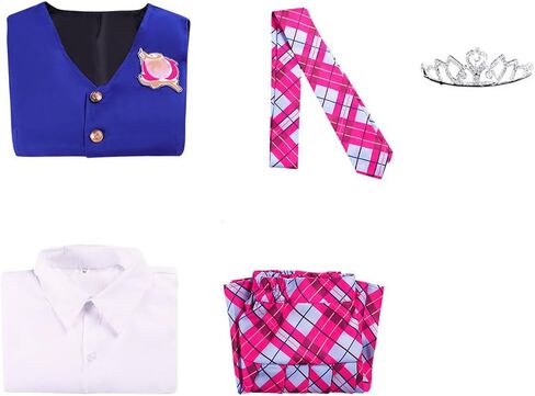 Princess Charm Sophia School Uniform Skirt Blue Outfit for Women in Saudi Arabia