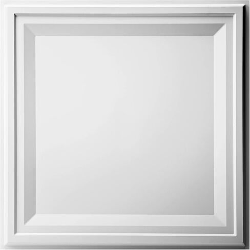 WOWSTAR 12-Pack 24"x24" Drop Ceiling Tiles, Waterproof Glue up Ceiling Panels, White in Kuwait