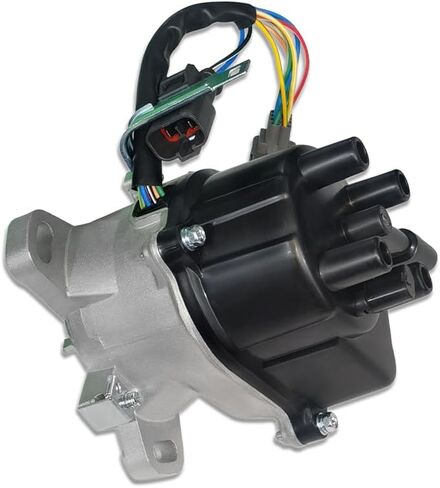 موزع الإشعال بغطاء أسود ودوار يناسب Honda CRV 2.0L DOHC 1999-2001 (OE: TD74U, DST17452) in Kuwait