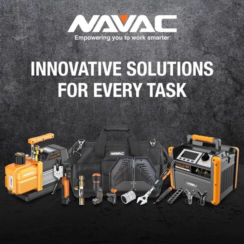 NAVAC NTF66C أداة الإشعال مع قاطع الأنابيب | دعم القابض الداخلي | التباعد المحوري | براءة اختراع اتصال برشام | مخروط غريب الأطوار | 45 درجة مضيئة | 1 سنة ضمان in Kuwait