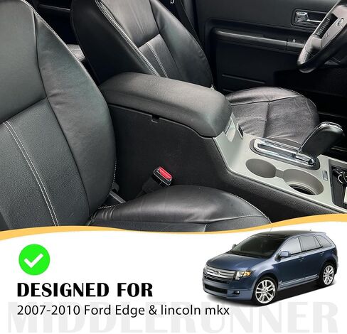 Center Console Armrest Cover for 2001 2002 2003 Mercedes Benz C-Class C200 & C220 CDI & C320 & C240 & C32 AMG Sedan, Vegan Leather Arm Rest Lid Cushion Cover (For Front-opening Console Only) in Saudi Arabia