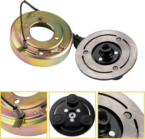 مجموعة قابض ضاغط مكيف الهواء للسيارات Torchbeam 58883 متوافقة مع Impreza 2002-2003، Impreza 2004-2007 2.5L، 9-2X 2005-2006، Impreza 2004 2.5T in Saudi Arabia