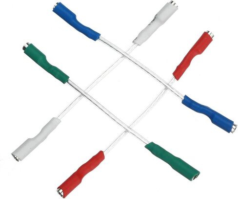 4 * العالمي الفضة يؤدي أسلاك رأس سلك كابل ، خرطوشة ستيريو أسلاك غطاء الرأس 1.2-1.3 مللي متر دبوس in Kuwait