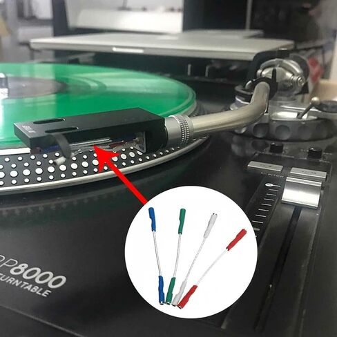 4 * العالمي الفضة يؤدي أسلاك رأس سلك كابل ، خرطوشة ستيريو أسلاك غطاء الرأس 1.2-1.3 مللي متر دبوس in Kuwait