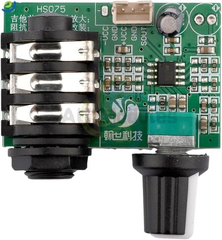 TL072 Op Amp High Impedance Preamplifier Preamp Pre-Amplifier Board for Guitar Instrument 12V24V Replacement for OEM in Saudi Arabia