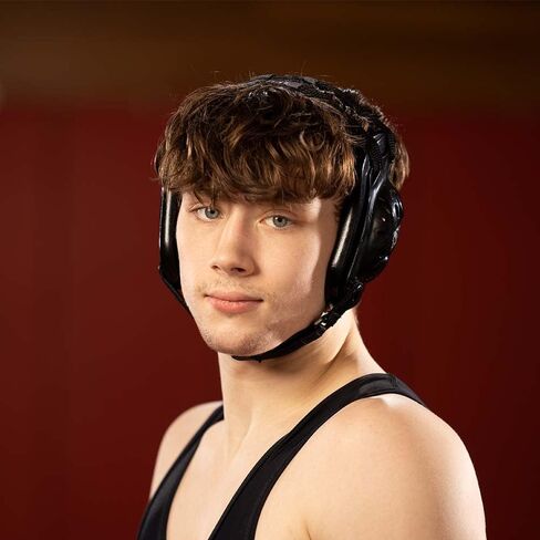Matman Triforce Adult Wrestling Headgear – Men & Women’s Lightweight & Ergonomic Ear Guards for Wrestling, BJJ & MMA in Saudi Arabia