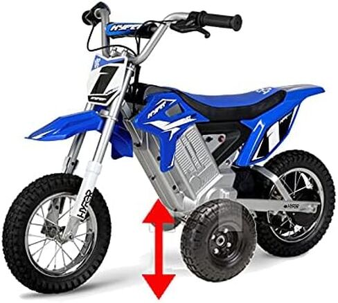 Adjustable Height Hyper HPR 350 24v - Training Wheels ONLY - Electric dirt bike training wheels in Saudi Arabia